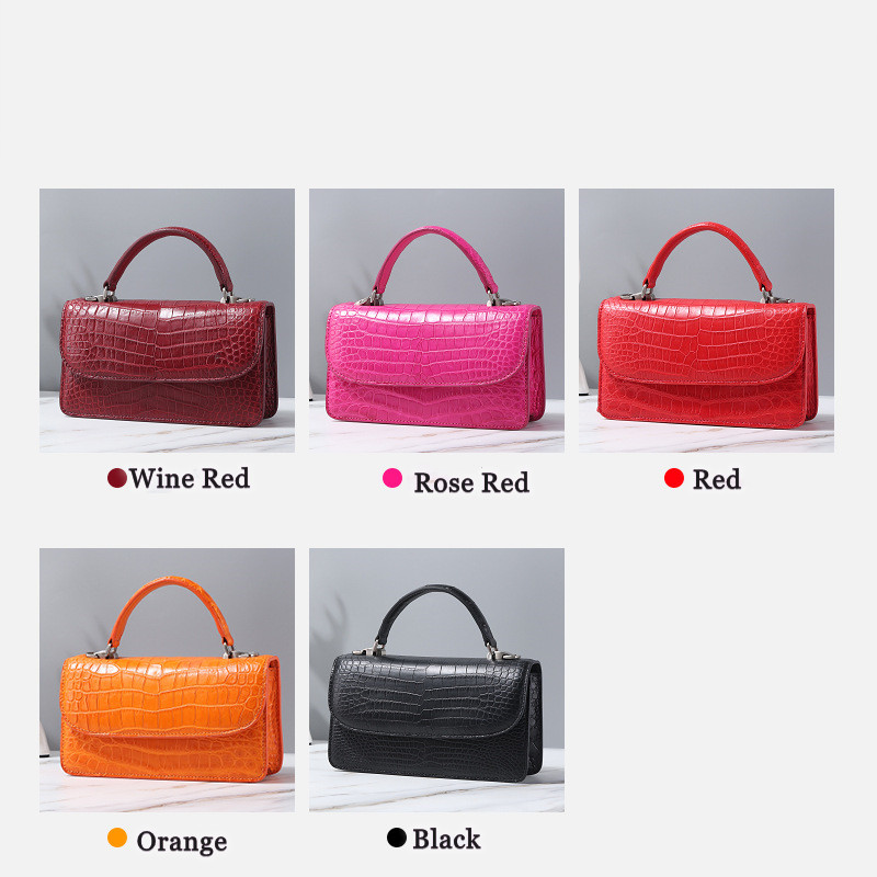 Croc Handbag in Various Colors